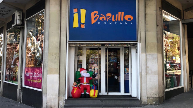 una tienda de variopintos disfraces en Madrid