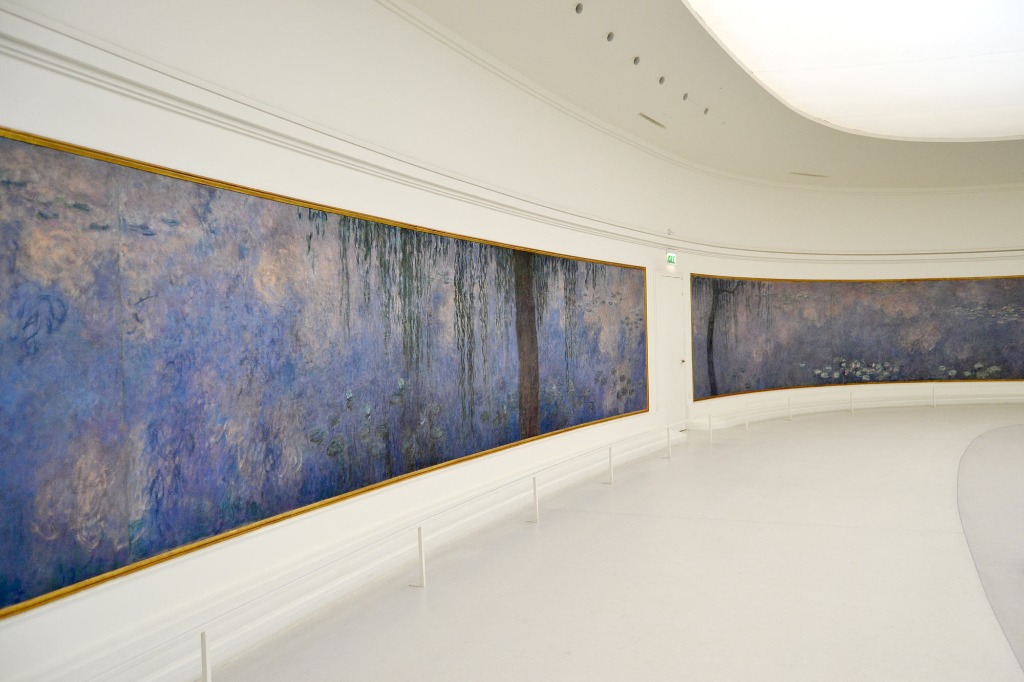 Museo de la Orangerie, que se conoce también como el Museo de Monet.