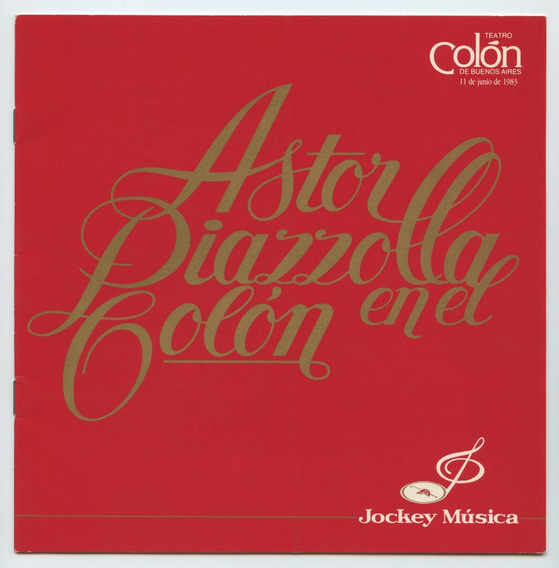 tapa del disco piazzolla en el colón